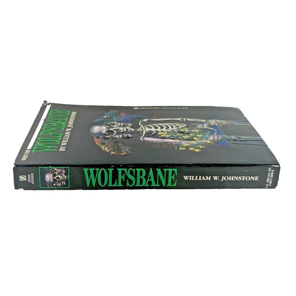 Wolfsbane by William W. Johnstone Vintage 1987 Zebra Books Paperback Unread